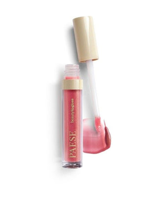 Błyszczyk z drobinkami optycznie zwiększający usta, lustrzany efekt 04 Glowing Lipgloss Paese - 3