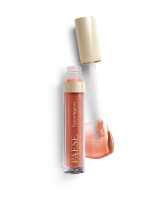 Błyszczyk z drobinkami optycznie zwiększający usta, lustrzany efekt 05 Glazed Lipgloss Paese - 3