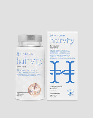 Tabletki na wypadanie i porost włosów dla kobiet Hairvity Halier 60 kapsułek - 6