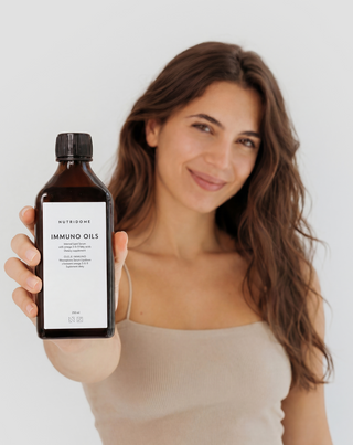 Oleje na odporność z kwasami omega 3-6-9 w płynie Immuno Nutridome 250 ml - 6