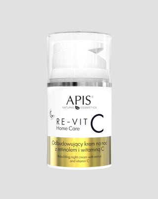 Odbudowujący krem na noc z retinolem i witaminą C Re-Vit C Home Care Apis - 1