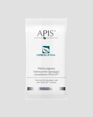 Błyskawicznie napinająca maska algowa z kompleksem TENS'UP Express Lifting Apis - 1