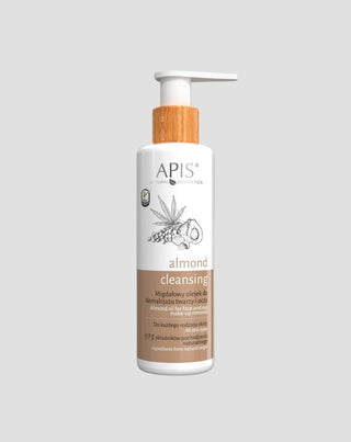 Migdałowy olejek do demakijażu twarzy i oczu Almond Cleansing Apis - 1