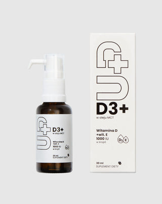 Suplement Up D3+ Witamina D3 w kroplach dla wsparcia odporności i kości Up Health Pharma - 2