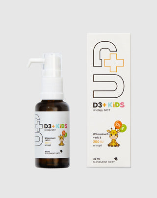Suplement Up D3+ Kids Witamina D3 w kroplach dla wsparcia odporności, kości i prawidłowego rozwoju dziecka Up Health Pharma - 2