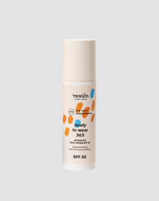 Zaawansowany krem do twarzy SPF 50 spowalniający starzenie się skóry Ready to wear 365 Resibo - 1