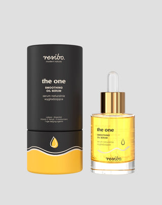 Naturalnie wygładzające serum The One do twarzy zapobiegające zmarszczkom 30 ml Resibo - 3