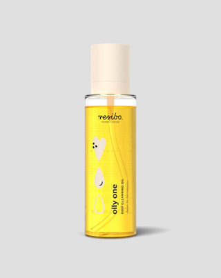 Naturalny olejek Oily One do demakijażu twarzy zapewniający nawilżenie 100 ml Resibo - 1