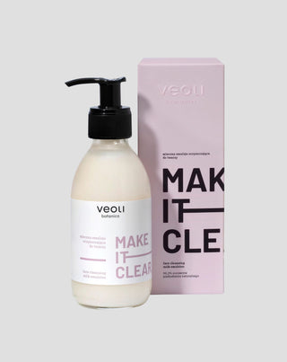Naturalna emulsja do oczyszczania twarzy Make it clear Veoli Botanica - 1