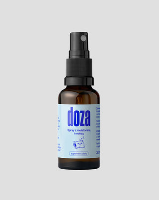 Spray z melatoniną i melisą dla łatwiejszego zasypiania Doza - 1