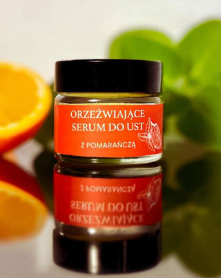 Regeneracyjne serum do ust z pomarańczą chłodzące do codziennej pielęgnacji Mglife - 2