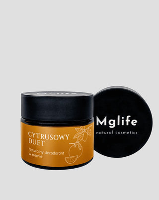 Naturalny dezodorant w kremie Cytrusowy Duet Mglife - 4