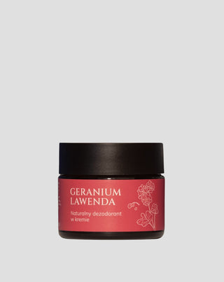 Naturalny dezodorant w kremie geranium i lawenda Mglife - 1
