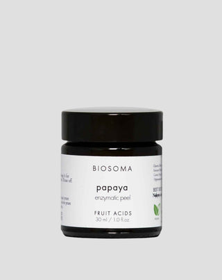 Peeling enzymatyczny - maska Papaja do każdego rodzaju cery linia RAW Biosoma - 1