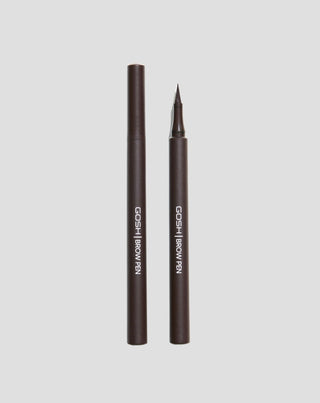 Pisak do precyzyjnej stylizacji brwi z aplikatorem efekt do 24h kolor 003 Dark Brown Gosh - 1