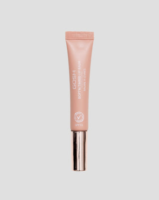 Nawilżająco - odżywczy balsam do ust z filtrem spf 15 kolor 002 Nougat Soft'n Tinted Gosh - 1