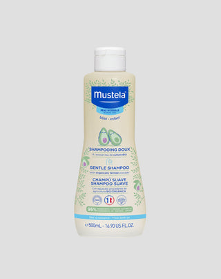 Delikatny szampon dla dzieci z organicznym awokado Mustela - 1