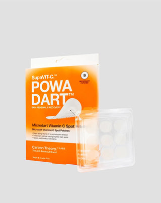 Plastry z mikroigłami na przebarwienia z witaminą C SupaVit-C Powa Dart Carbon Theory_2 - 2