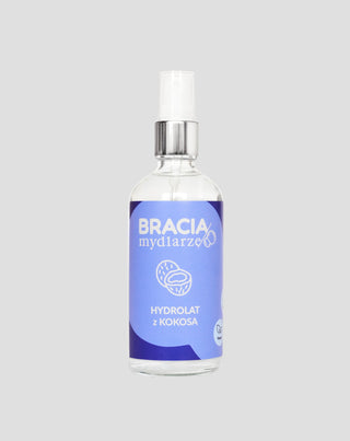 Hydrolat z kokosa o działaniu nawilżającym i łagodzącym Bracia Mydlarze - 1