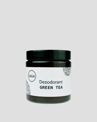 Odświeżający dezodorant ekologiczny w kremie z sodą oczyszczoną Green Tea La-Le - 1