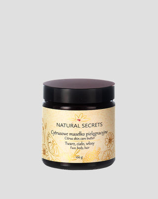 Wielozadaniowe masełko pielęgnacyjne o zapachu cytrusów Natural Secrets - 1
