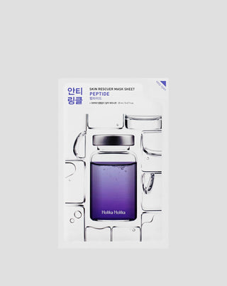 Peptydowa maska w płachcie przywracająca elastyczność Skin Rescue Mask Sheet Holika Holika - 1