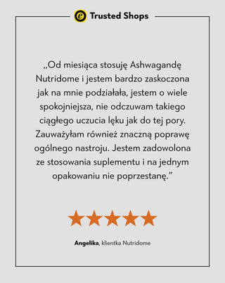 Ashwagandha wsparcie odporności na stres, koncentracji i energii Indyjski żeń-szeń Nutridome 180 kapsułek - 6