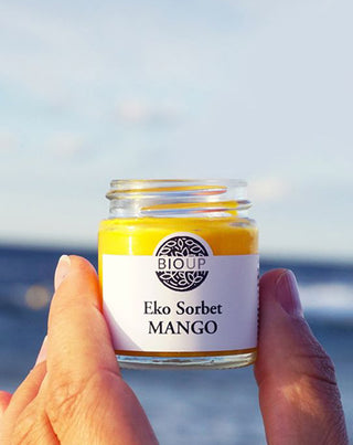 Krem do cery suchej, zniszczonej, dojrzałej i skłonnej do podrażnień Sorbet Mango BIOUP - 2