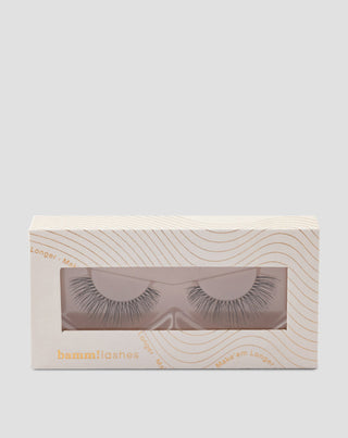 Sztuczne rzęsy 2d do wielokrotnego stosowania dające naturalny efekt Make'em Longer Bamm!Lashes - 1