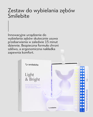 Smilebite Light & Bright Zestaw do wybielania zębów lampa LED + Whitesmile Serum™ - 5