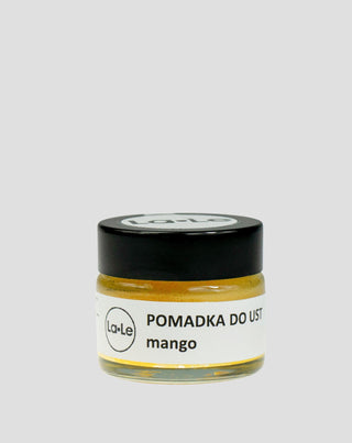 Pomadka nawilżająca do ust mango na bazie masła shea La-Le - 1