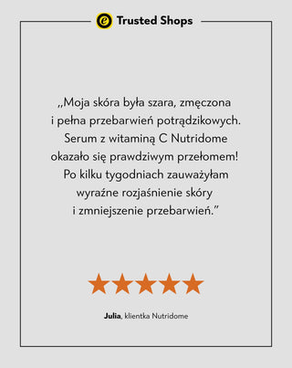 Witamina C 5% serum do twarzy na przebarwienia Nutridome - 6