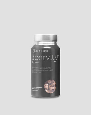 Tabletki na wypadanie włosów dla mężczyzn na łysienie Hairvity Men Halier 60 kapsułek - 1
