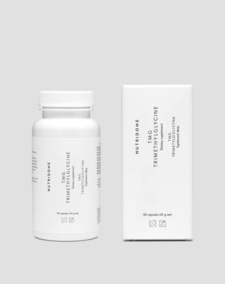 Trimetyloglicyna Betaina TMG na metabolizm homocysteiny i wsparcie układu sercowo-naczyniowego Nutridome 60 szt. - 3