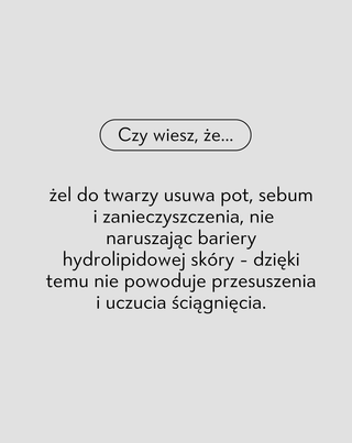 Żel do mycia twarzy z postbiotykami i pantenolem oczyszczający i pielęgnujący zarost Monolit - 4