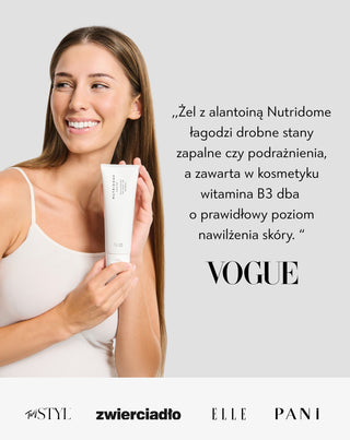 Żel do mycia twarzy oczyszczający i nawilżający z alantoiną Nutridome - 5
