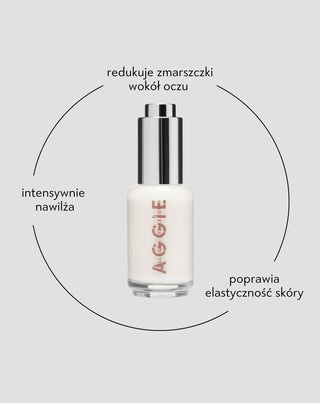 Serum pod oczy z kolagenem i olejem arganowym redukuje oznaki starzenia w 4 tygodnie Aggie - 5