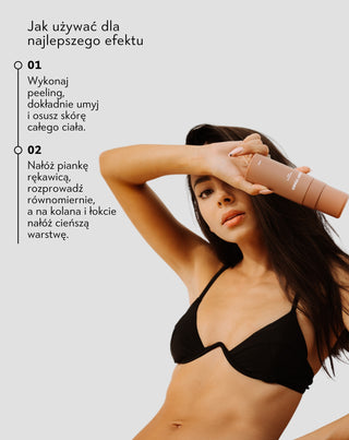 Samoopalacz w piance do ciała dla każdej karnacji 155 ml Body Tones - 4
