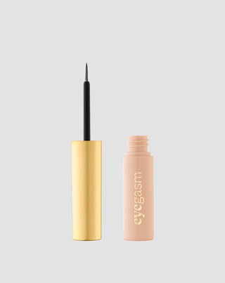 Precyzyjny eyeliner w płynie z formułą wzmacniającą rzęsy Eyegasm Czarny Paese - 6
