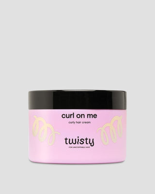 Krem do loków aktywator naturalnego skrętu włosów kręconych i puszących się Twisty - 1