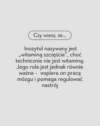 Inozytol 1000 mg/dzień na obniżenie poziomu cukru, insulinooporność i wsparcie płodności Nutridome 60 szt._3 - 5