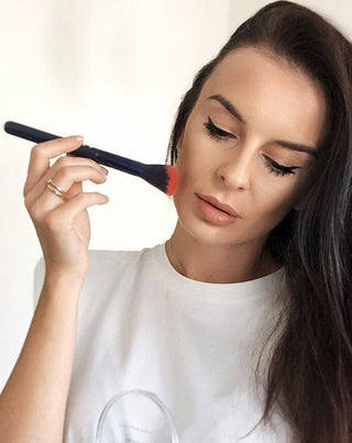 Pędzel do konturowania twarzy, policzków idealny do bronzera nr 10 Say Makeup - 2
