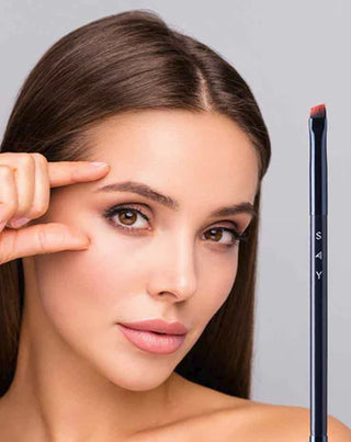 Pędzel do brwi z dwoma końcówkami dla precyzyjnego podkreślenia spojrzenia nr 1 Say Makeup_2 - 2