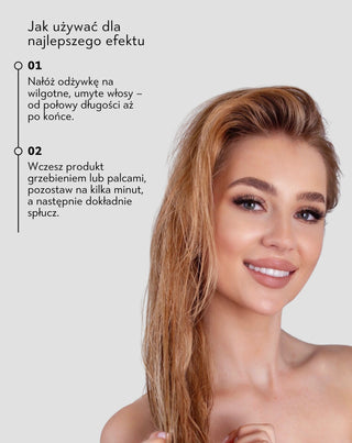 Odżywka do włosów farbowanych utrwalająca kolor Re:Flect 150 ml Halier - 2