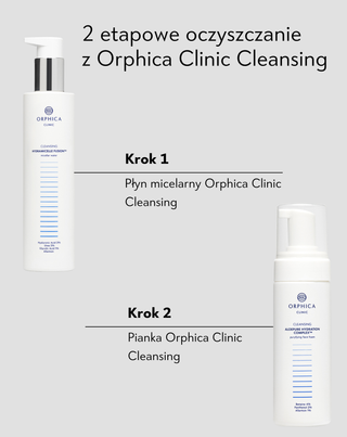 Pianka oczyszczająca do cery wrażliwej i trądzikowej z betainą, pantenolem i alantoiną Cleansing Orphica Clinic 150 ml - 3