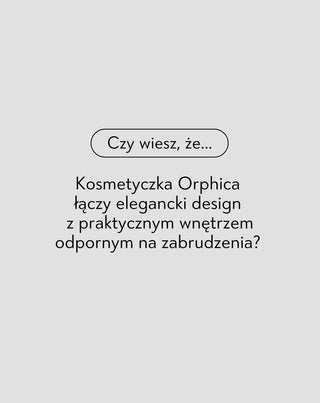 Elegancka kosmetyczka damska skórzana na kosmetyki Orphica_1 - 3