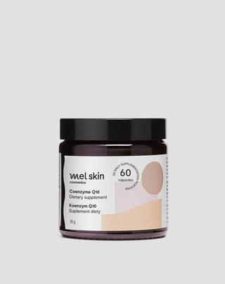 Koenzym Q10 w kapsułkach dla zdrowego układu krążenia, pięknej skóry i włosów Mel Skin 60 szt. - 1