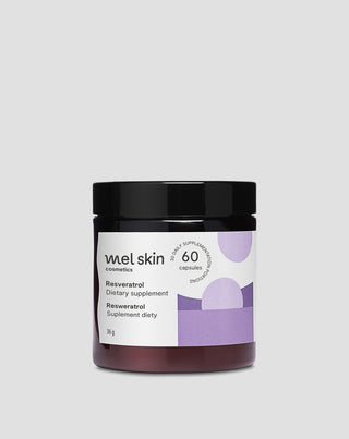 Resweratrol Mel Skin kapsułki wspierające układ krwionośny i ochronę przed miażdżycą 60 sztuk - 1