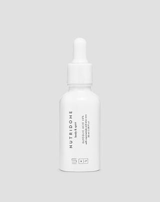 Kwas glikolowy 10% z niacynamidem i aloesem, regenerujące serum wyrównujące koloryt Nutridome - 1
