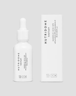 Kwas migdałowy 30% serum do twarzy rewitalizujące z prowitaminą b5 i olejem makadamia Nutridome_3 - 3